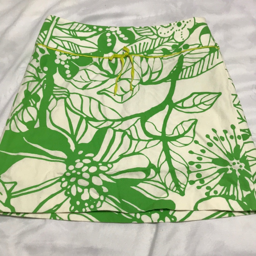 Jcrew Tropical Print Skirt